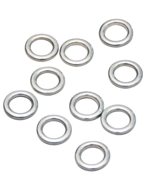 Meeres-Montagen-Ringe 8mm 10 Stück