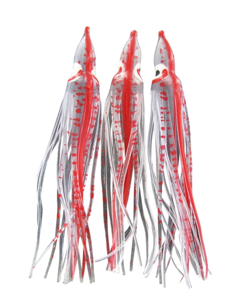 DEGA UV-Oktopus 12 cm. 3 Stück Octopus - Col.5