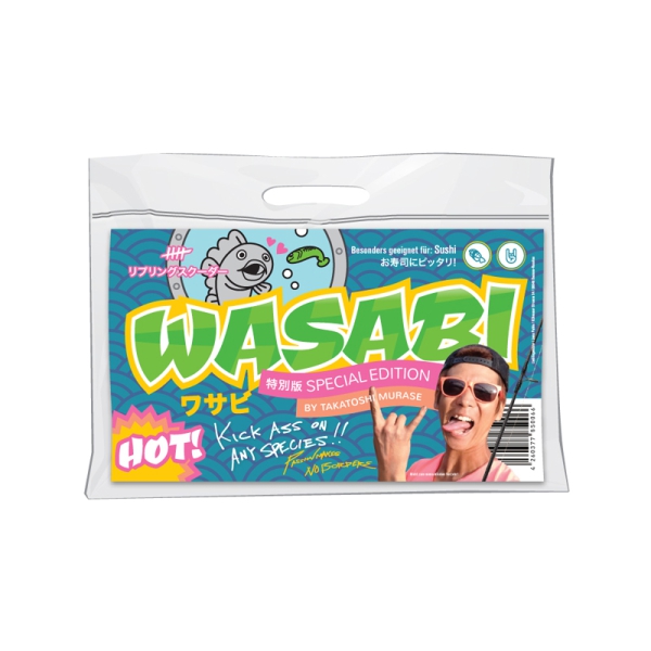 12,5 cm Lieblingsköder - Wasabi (Geheimwaffe) - 4 Stück