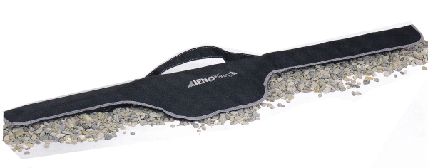 JENZI Rutenfutteral 1,40m Rutentasche Angeltasche für 1 Rute mit Rolle