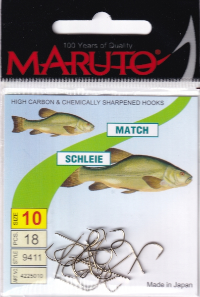 MARUTO Haken Match Schleie - 9411 - Mtchhaken Schleienhaken - #12