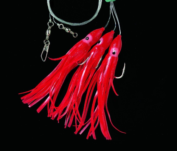 DEGA Octopus-System 3 Seitenarme Japanrot