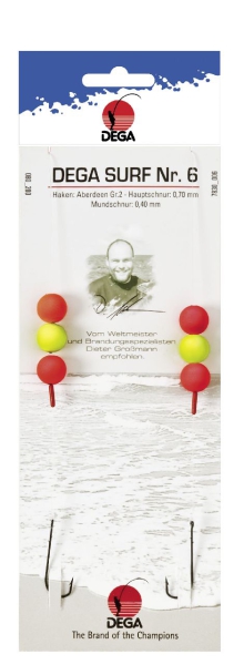 DEGA Brandungsvorfach Surf Nr. 6