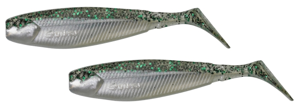 2 Stück 3.1" GUNKI G'BUMB  8cm Green Shiner