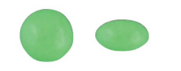 Fluo Perlen Oval 13x8 mm