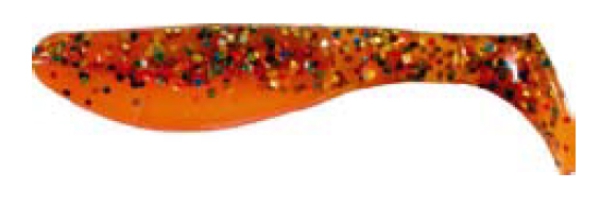 RELAX Kopyto Classik 6 cm - orange-glitter