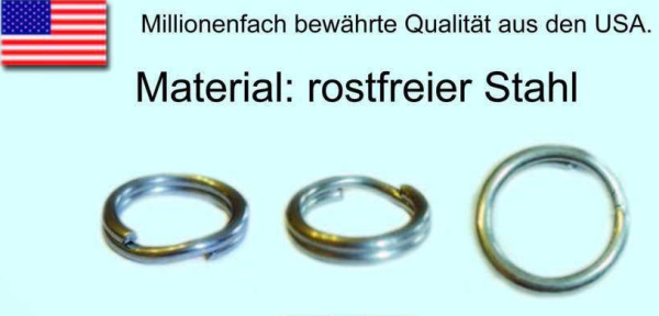 ROSCO Sprengringe #2H 6,3mm, 30 lbs ca. 13,6kg, 10 Stück