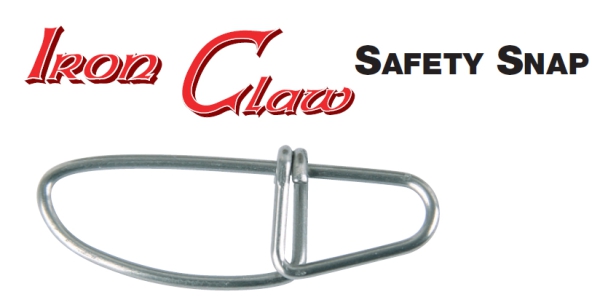 IRON CLAW Safety Snap Einhänger 70kg - 7 Stück