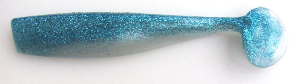 8" Shaker  Lunker City - Baby Blue Shad
