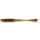 FishUp 2" ARW Worm 5cm - 12 Stück - Farbe 043 - Watermelon Brown/Black