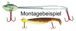 Volker Dapoz original Master Jig - Schwarz-Fluo 80 Gramm