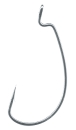 QUANTUM Drop Shot Haken -  Offset Haken #1/0 - black-nickel