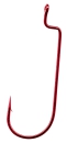 QUANTUM Drop Shot Haken - Wurm Haken #4/0 -rot -