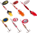 ZEBCO Spinner SortimentForelle/Zander - 6 TOP-Spinner - Spinner-Set