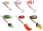 ZEBCO Spinner Sortiment Hecht Barsch - 6 TOP-Spinner - Spinner-Set