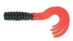 DORSCH TWISTER WONDERTAIL JAPANROT-SCHWARZ 8 cm, 5 Stück