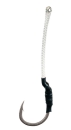 Assist Hook mit solid ring 6/0 - 60lbs 2 Stück