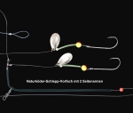 DEGA Naturködersystem mit Auftriebs-Perlen - Seewolfsystem Dorschsystem