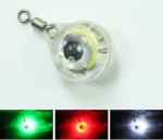 LED Bait Multi Flasher mit Wirbel - Leuchtköder - Multicolor